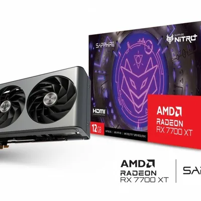 Sapphire technology karta graficzna radeon rx 7700 xt nitro+gaming oc 12gb gddr6 192bit 2dp