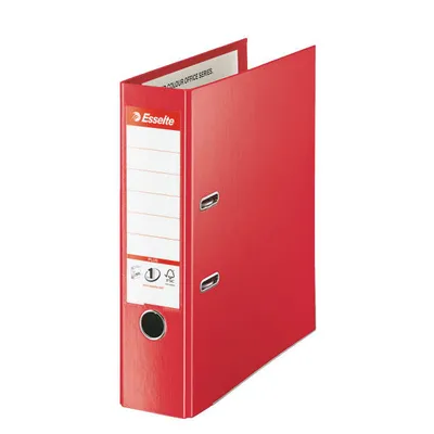 Segregator a4 ESSELTE no.1 vivida plus 80 mm 81183 czerwony