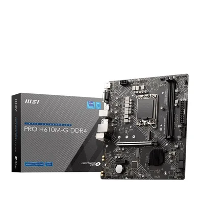 Msi płyta główna pro h610m-g s1700 ddr4 dp/hdmi m.2 matx