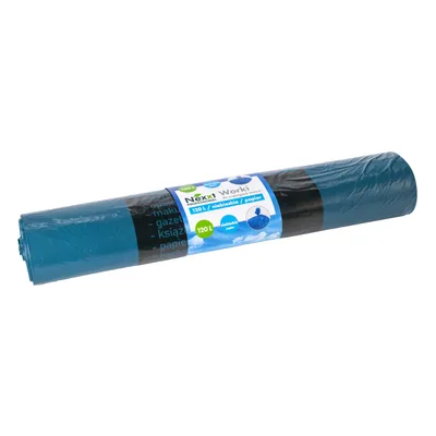 Worki ldpe do segregacji emerson NEXXT niebieskie 120l 20szt.