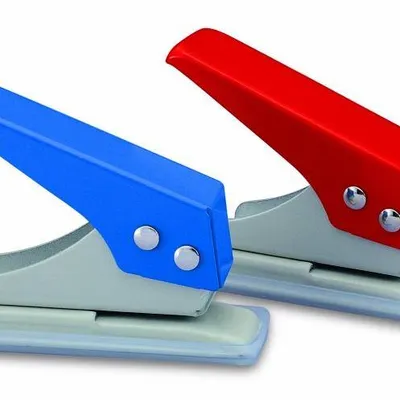 Dziurkacz metalowy KW-triO one hole punch 09210 12 kart 1-otworowy