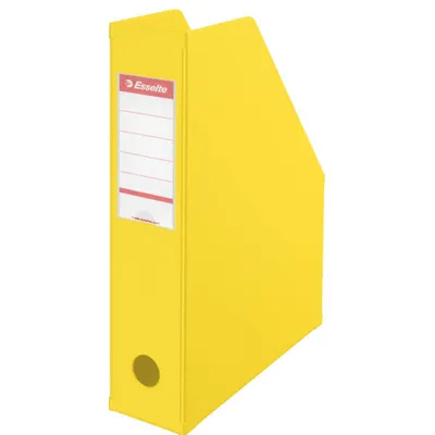 Pojemnik na czasopisma składany 72x318x242mm ESSELTE vivida 56001 żółty