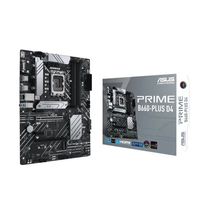 Asus płyta główna prime b660-plus d4 s1700 4ddr4 dp/hdmi m.2 atx