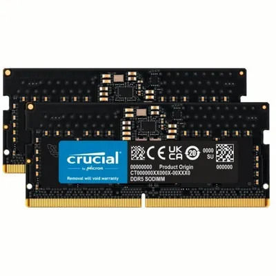 Crucial pamięć ddr5 sodimm 24gb/5600 (2*12gb) cl46 (24gbit)