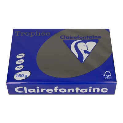 Papier ksero kolor a4 TROPHEE czarny 160g 250 ark