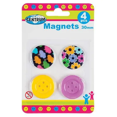 Magnesy 30mm CENTRUM 86632 4szt