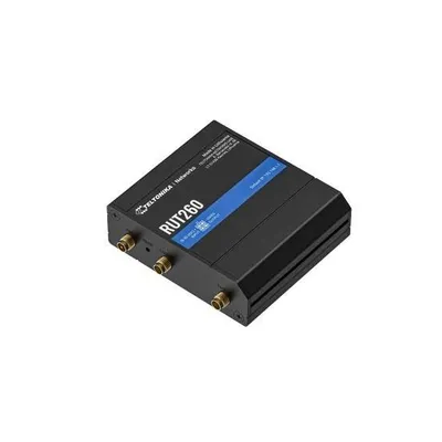 Teltonika router rut260 4g, 3g, 2g, wifi, 2x10/100 mbps ethernet