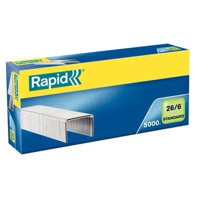 Zszywki RAPID standard 26/6 5000 szt