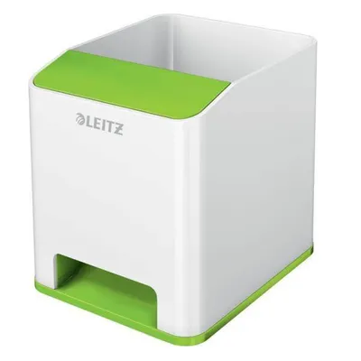 Przybornik ze wzmacniaczem dźwięku LEITZ wow 53631054 biało-zielony