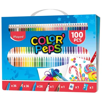 Zestaw MAPED artystyczny color’peps do malowania 100 elementów