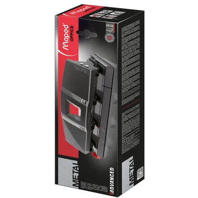 Dziurkacz MAPED advanced metal 30 k 4 otwory grafitowy metaliczny