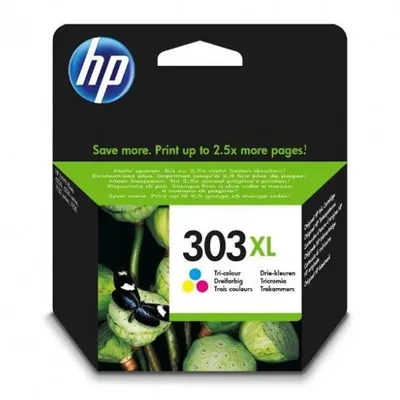 Hp oryginalny ink / tusz t6n03ae, HP 303xl, color, 415s, high capacity, hp envy photo 6230, 7130, 7134, 7830
