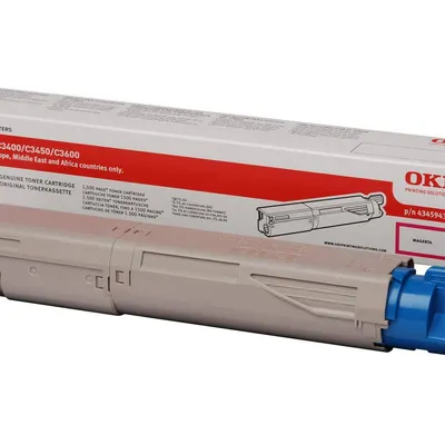Toner oryginalny OKI c3450-tm 43459434 magenta 1500 stron