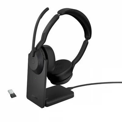 Jabra słuchawki evolve2 55 link380a uc stereo stojak