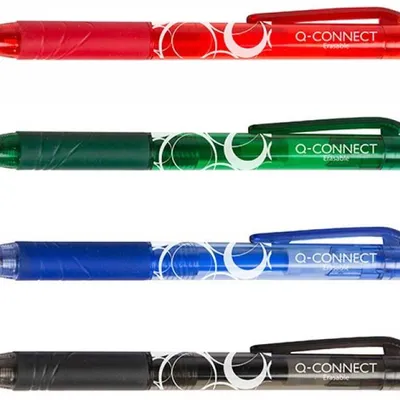 Długopis wymazywalny automatyczny Q-Connect zielony 1.0mm