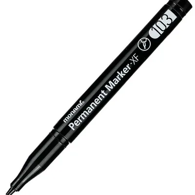 Marker permanentny Monami xf-103 160-2461 czarny 0.5mm