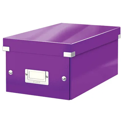 Pudełko do przechowywania 206x352x147mm LEITZ click & store wow 60420062 fioletowy