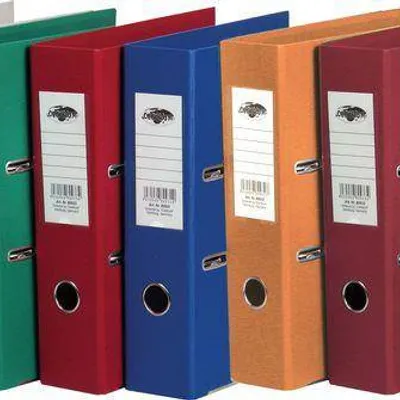 Segregator a4 pvc CENTRUM 80mm 80920 szary do samodzielnego złożenia
