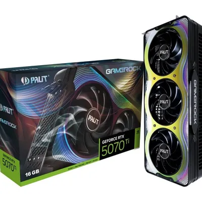 Palit karta graficzna geforce rtx 5070 ti gamerock 16gb gddr7 256bit 3dp/hdmi