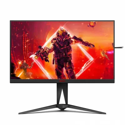 Aoc monitor 31.5 cali ag325qzn va 240hz hdmix2 dpx2 pivot
