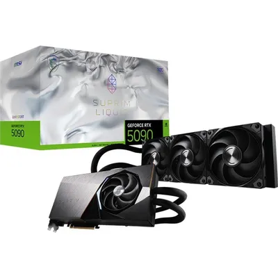 Msi karta graficzna geforce rtx 5090 suprim liquid soc 32g gddr7 512bit 3dp/hdmi