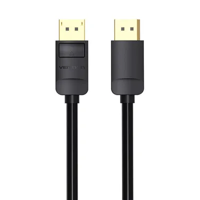 Kabel displayport 1.2 Vention hacbh 2m, 4k 60hz (czarny)