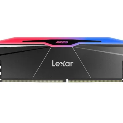 Lexar pamięć do pc ddr5 ares rgb 48gb(2*24gb)/7600 czarna