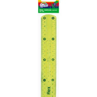 Linijka plastikowa 20cm Fiorello gr-f200 elastyczna 130-1813