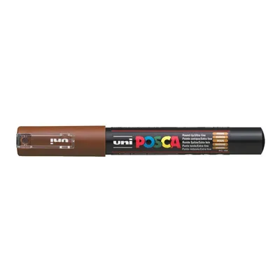 Marker permanentny UNI pc-1m posca 138357 brązowy okrągła końcówka 0.7