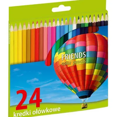 Kredki ołówkowe oem unionl 170-1377 24kol