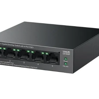 Tp-link przełącznik 5xge poe+ ls105gp