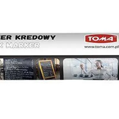 Marker kredowy TOMA 290 to-290 0 2 biały 8-15mm