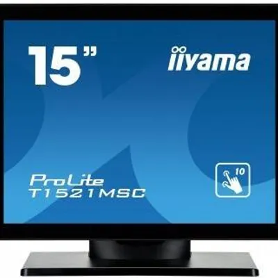 Iiyama monitor 15 t1521msc-b1 pojemnościowy 10pkt.,tn,7h