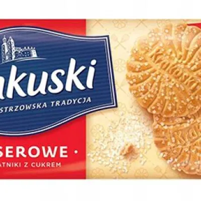 Ciastka KRAKUSKI deserowe z cukrem 200g