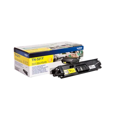 Toner oryginalny BROTHER tn321y yellow 1500 stron