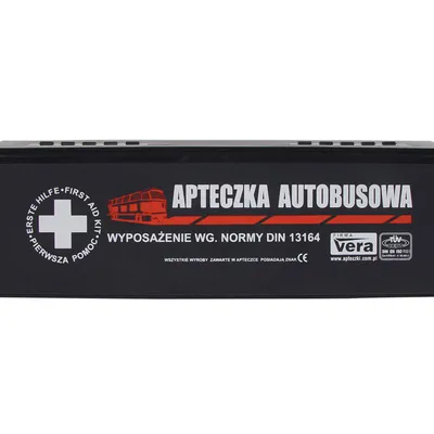 Apteczka pierwszej pomocy VERA autobusowa pudełko z tworzywa
