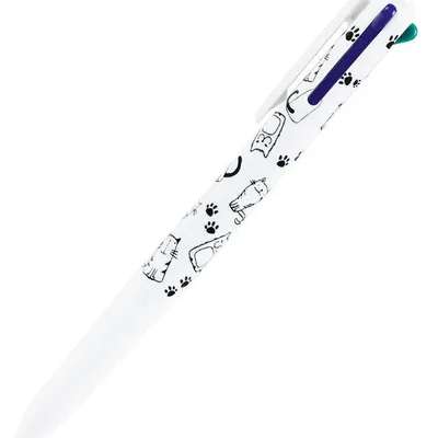 Długopis FANDY koty fandy 160-2254 czterokolorowy 0.5