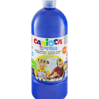 Farba tempera Carioca 40430/17 170-2646 1000ml granatowa