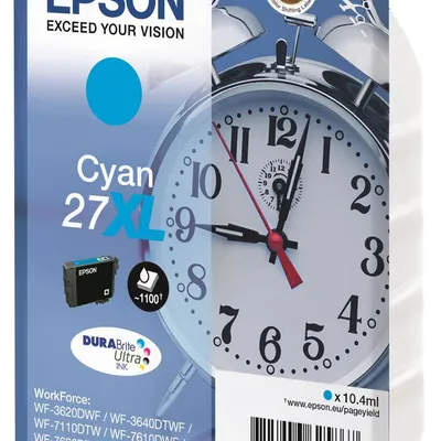 Tusz oryginalny EPSON t2712 c13t27124012 cyan 10,4 ml