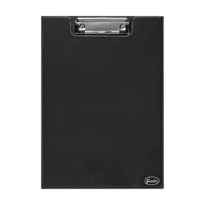 Klip board z metalowym klipsem a4 FOROFIS zamykany 91243 czarna pvc