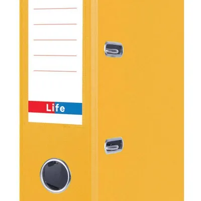 Segregator a4 DONAU life 75mm żółty neon