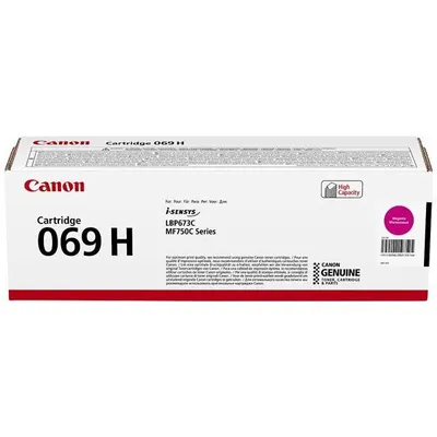 Canon oryginalny toner 069mh, magenta, 5500s, 5096c002, high capacity, CANON mf752cdw, 754cdw, lbp673cdw, o