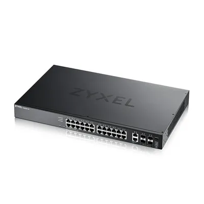 Zyxel przełącznik dostępowy switch xgs2220-30-eu0101f 24x1g rj45 2x10mg rj45, 4x10g sfp+ uplink