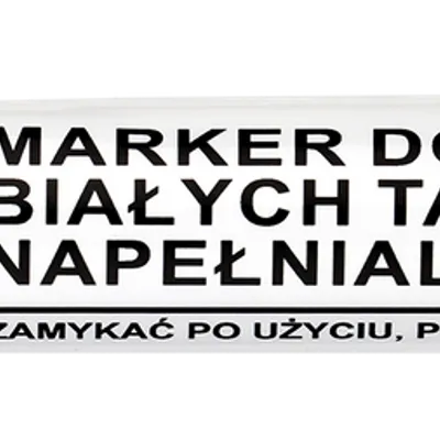 Marker suchościeralny TOMA 276 niebieski okrągły