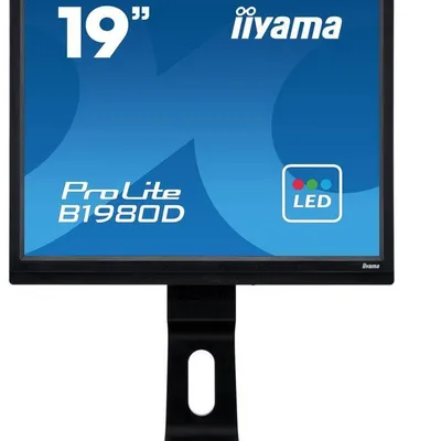 Iiyama monitor 19 cali b1980d-b1 dvi/vga/5:4/pivot/has/acr/vesa