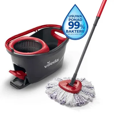 Zestaw mop obrotowy+wiaderko Vileda turbo 3in1 vi167751