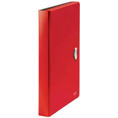 Teczka harmonijkowa a4 LEITZ recycle 46240025 czerwony pp 5 przegródek