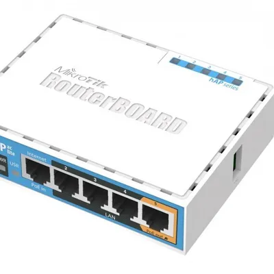 Mikrotik punkt dostępowy 2.4/5 ghz 5fe rb952ui-5ac2nd