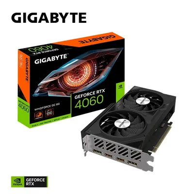 Gigabyte karta graficzna geforce rtx 4060 windforce oc 8g gddr6 128bit 2dp