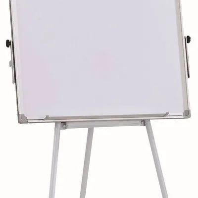 Flipchart na trójnogu suchościeralny magnetyczny z wyciąganymi ramionami 70x100cm OFFICE PRODUCTS rama aluminiowa
